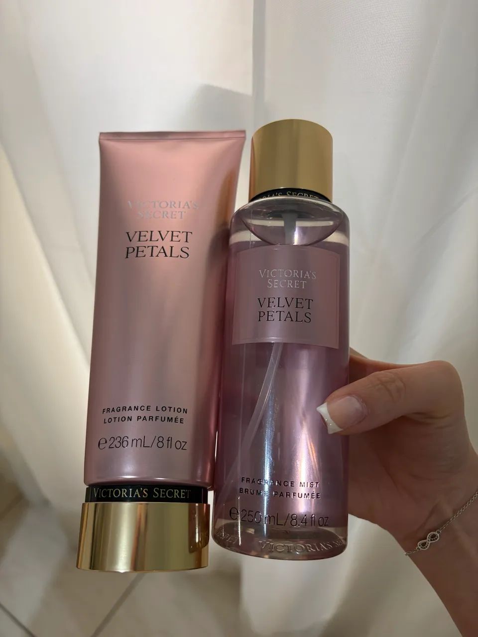Kit Victoria Secrets: 01 Body Splash + 01 Body Cream  - Foto 4