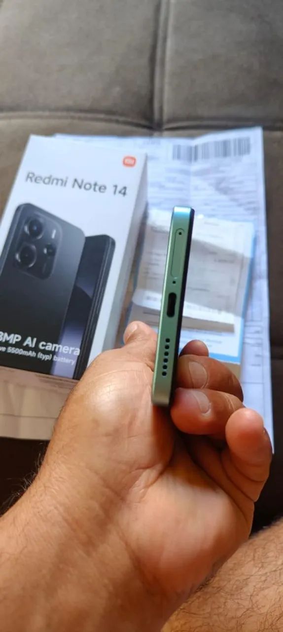 Vd redmi note 14 com nota fiscal  - Foto 3