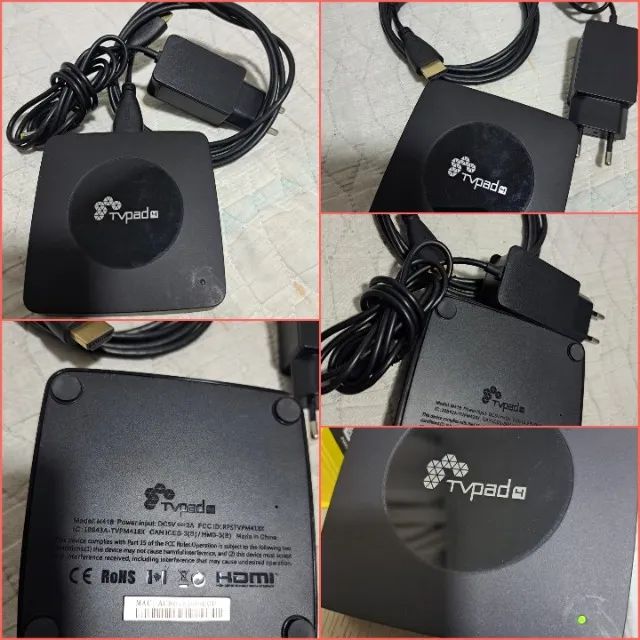 TVPad 4 modelo M418 preto (USADO)