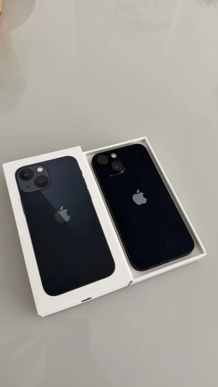 iPhone 13 mini - meia noite 76% de bateria - Foto 4