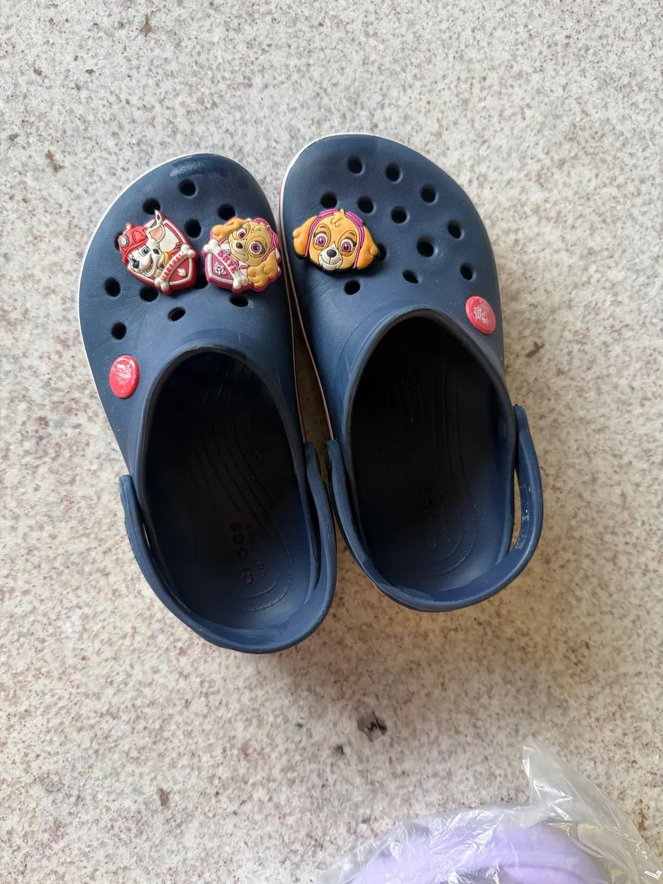 Crocs Infantil Azul Marinho - Patrulha Canina - Tam. 12C (Kids) - Foto 2
