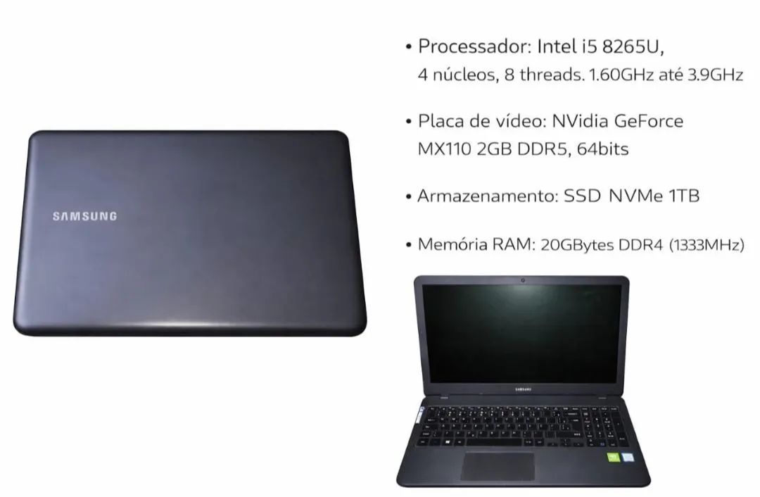Notebook Samsung  - Foto 2