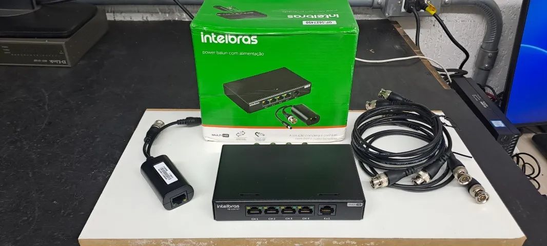 INTELBRAS POWER BALUN VB 1104 WP 4 CANAIS - Foto 3