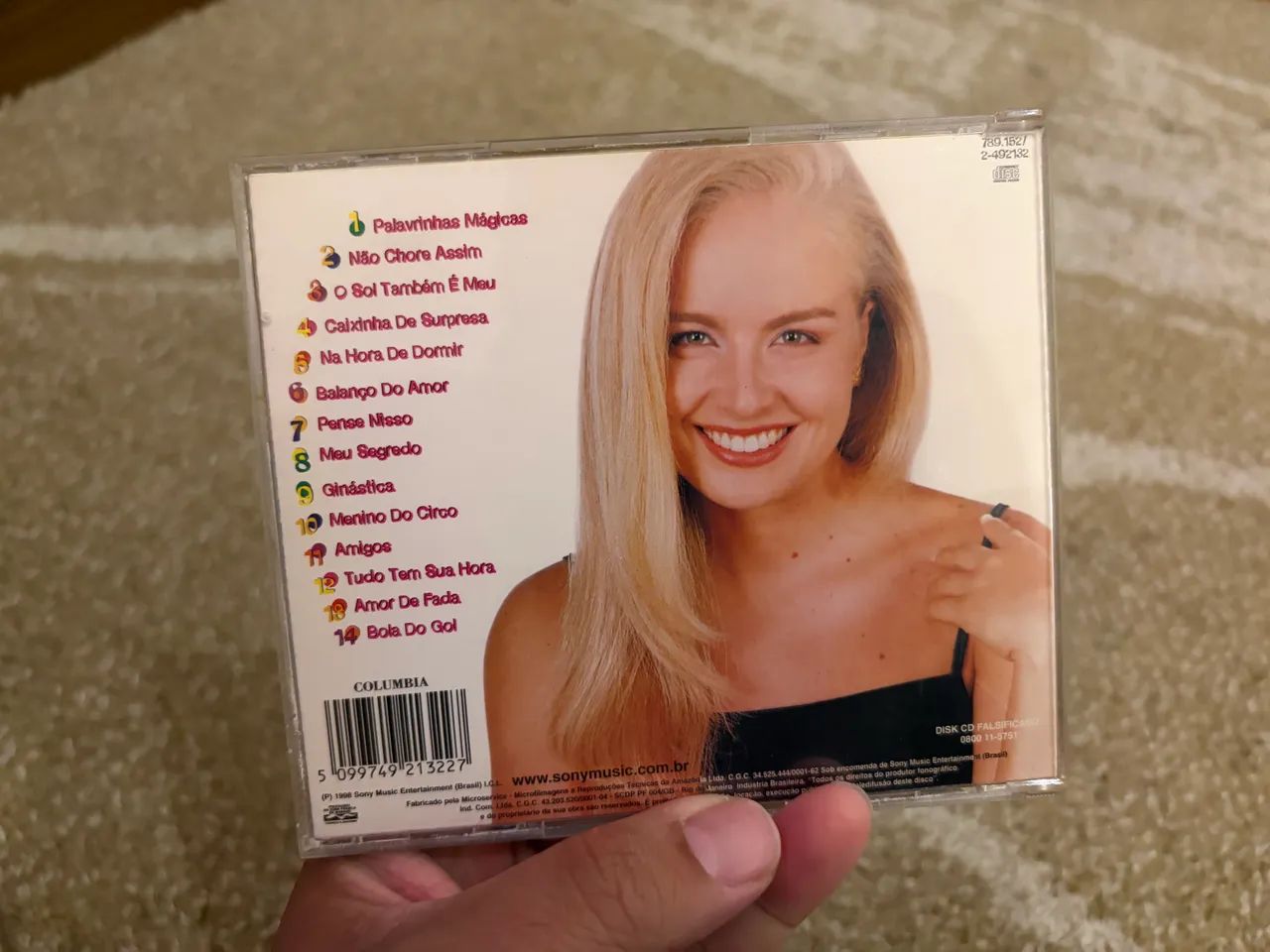 CD Angélica - 1998 (Palavrinhas Mágicas) - Foto 2