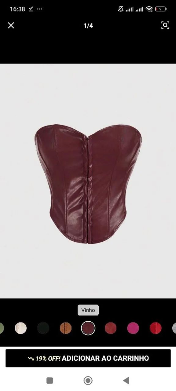 Corset+ saia Shein - Foto 2
