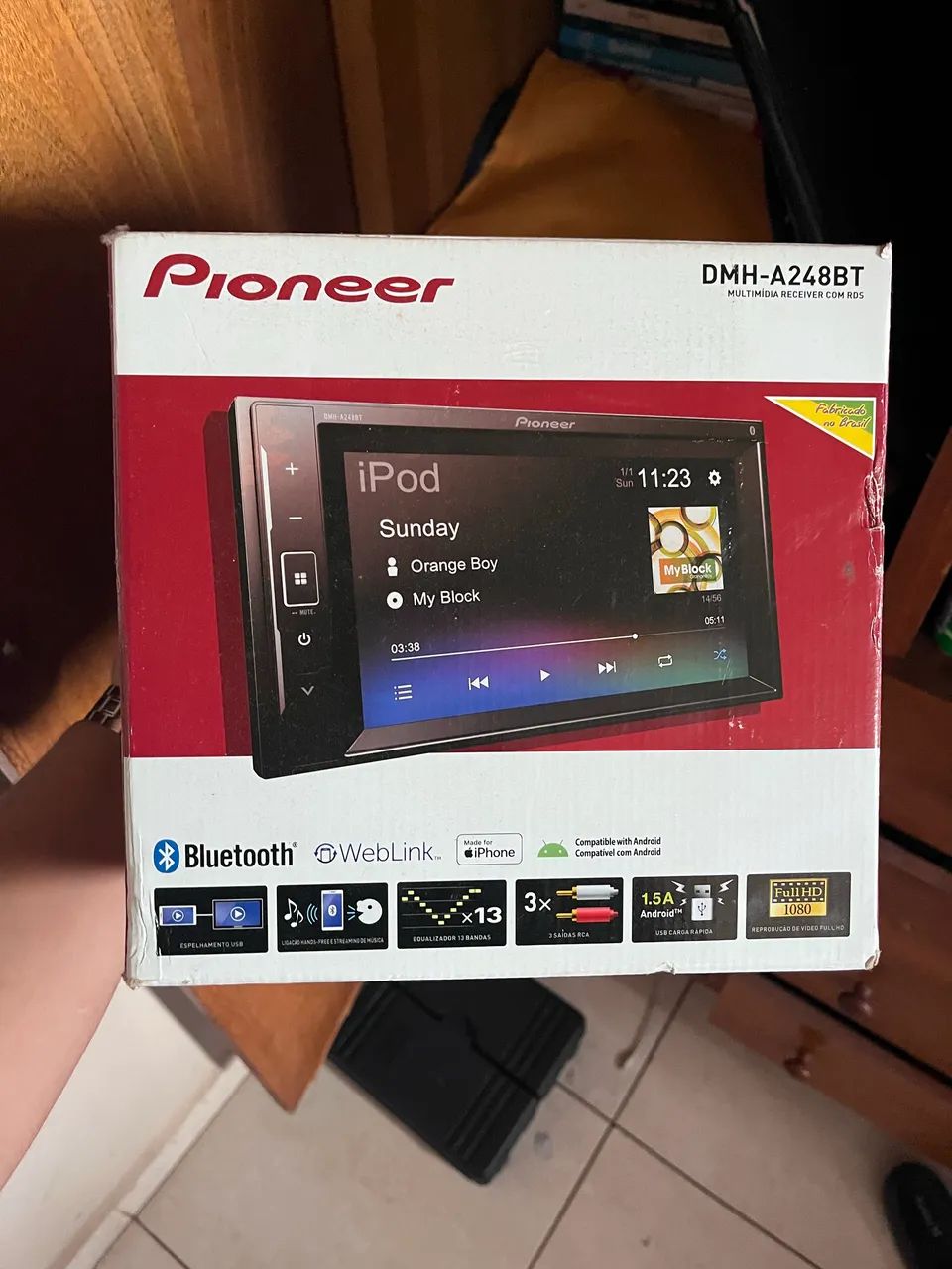 Central Multimídia Pioneer DMH-A24