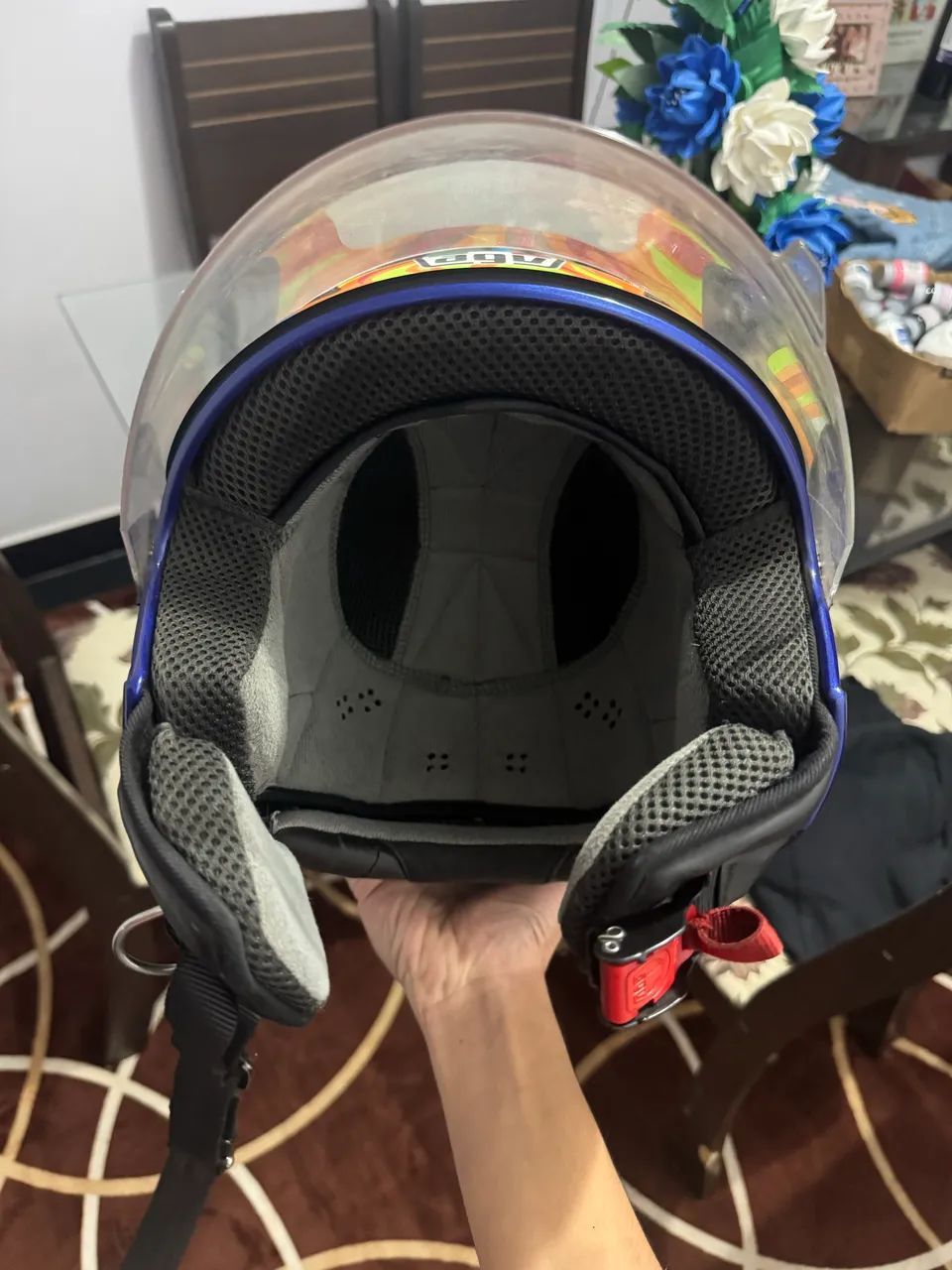 Capacete agv blade tamanho 58 - Foto 3