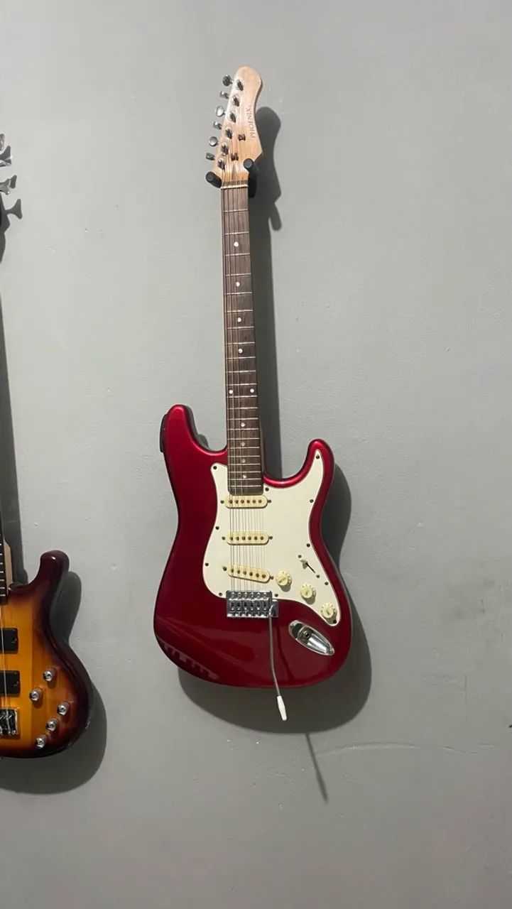 Guitarra Stratocaster Vermelha - Foto 5