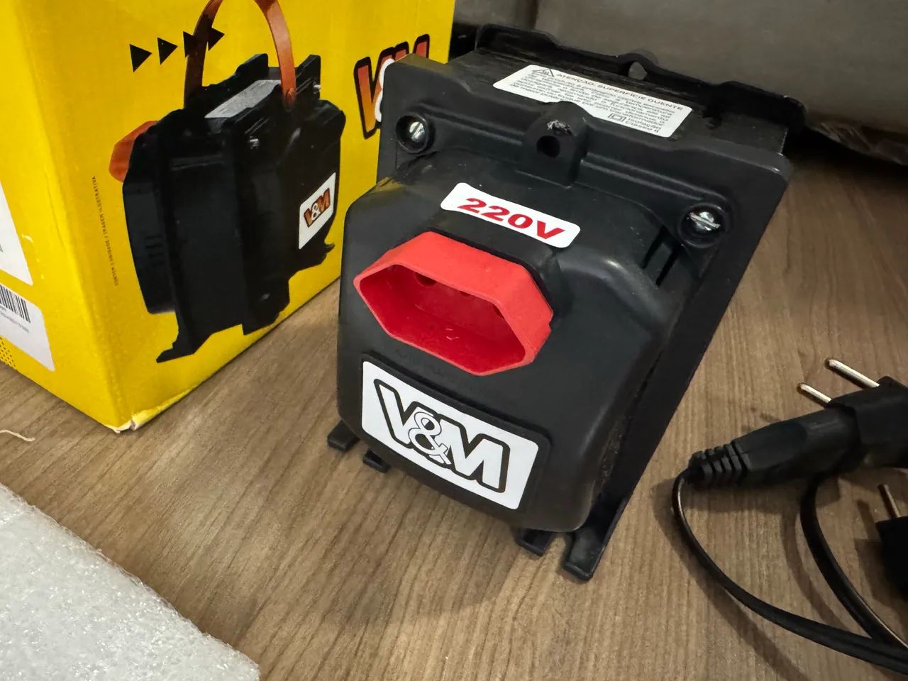 Transformador novo 110v x 220v - Foto 4