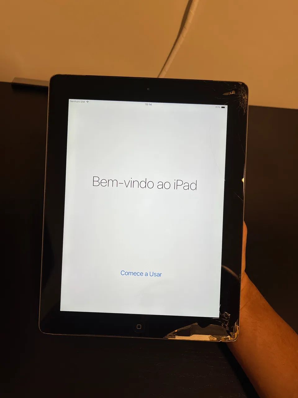iPad Apple MUITO BARATO - funcionando, só tela quebrada! - Foto 4