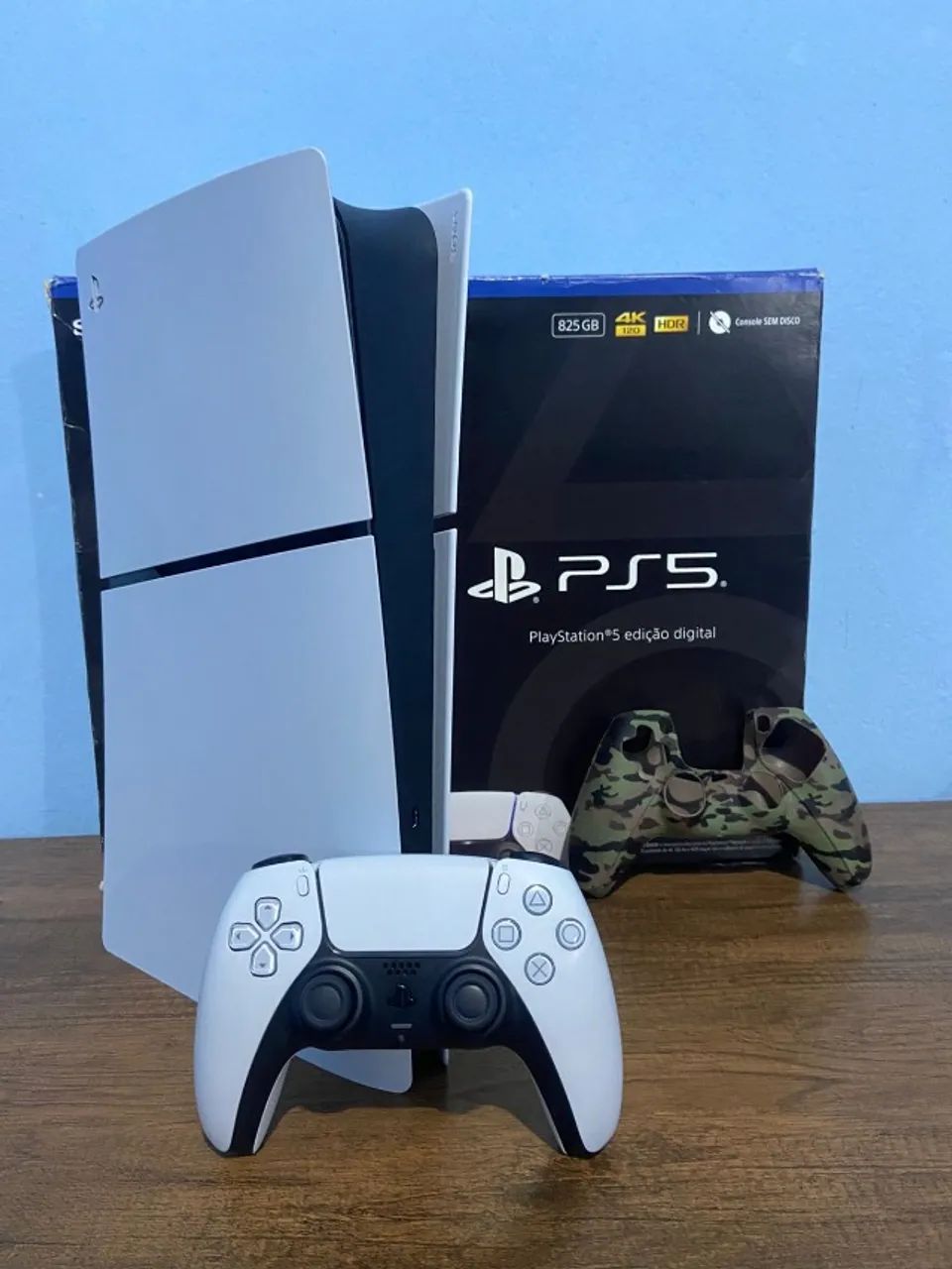 ? PS5 SLIM 1TB ? COMPLETO, COM CAIXA E ACESSÓRIOS! ? - Foto 2