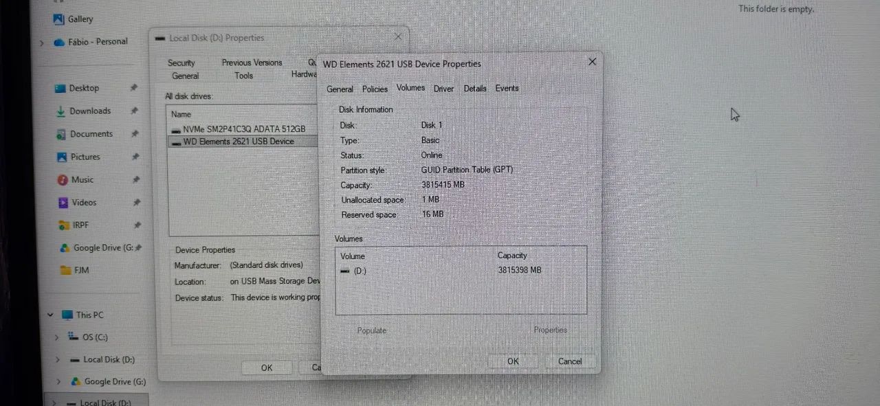 HD Externo - 4tb - Foto 3