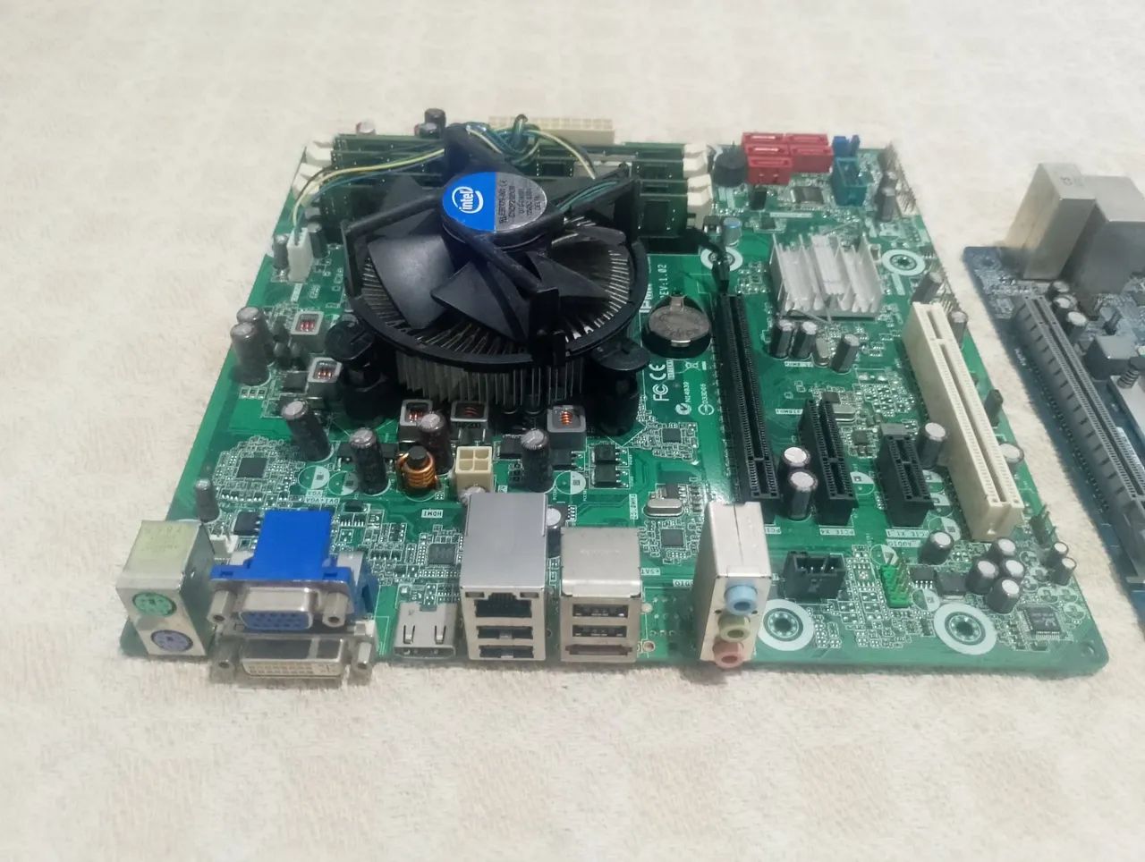 Placa Mãe kit completo. LGA 1156/LGA775/ mini ITX  - Foto 2