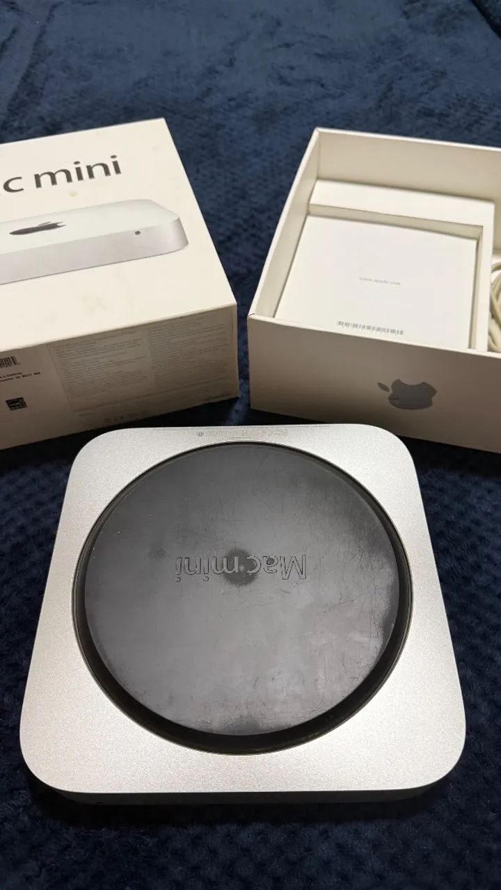 Mac mini 2014 core i5 8gb RAM ssd 960 GB impecável + caixa