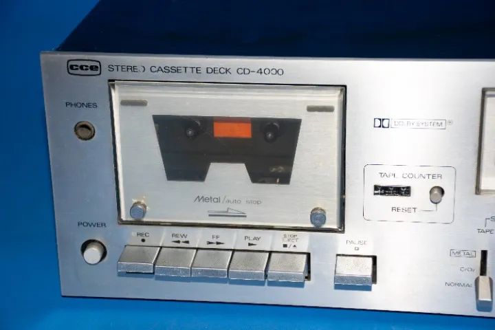 Gravador CASSETE DECK CCE CD4000 - Foto 2