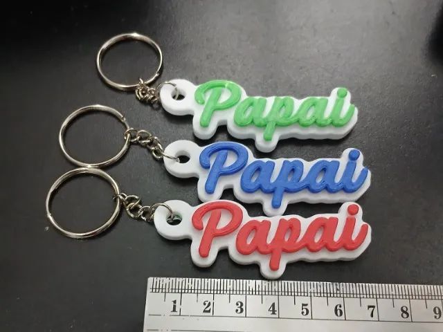 Chaveiro dia dos Pais_Papai - Foto 5