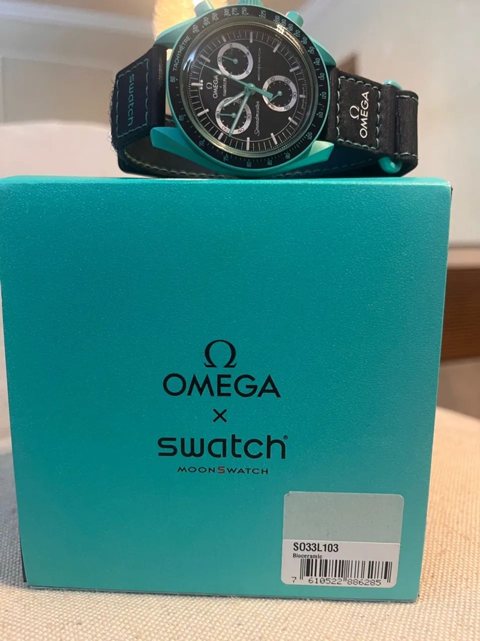 Relógio Omega x Swatch Polar  - Foto 4