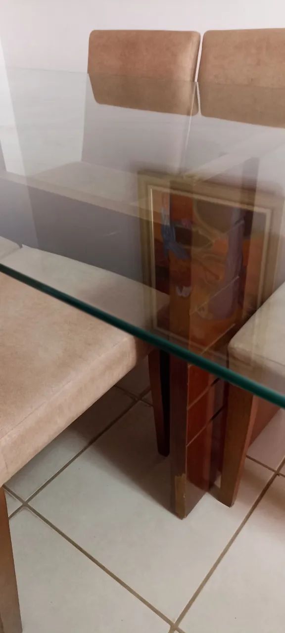 Mesa de jantar com 6 cadeiras  - Foto 2