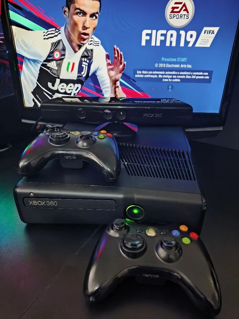 Xbox 360 Slim Desbloqueado  - Foto 2