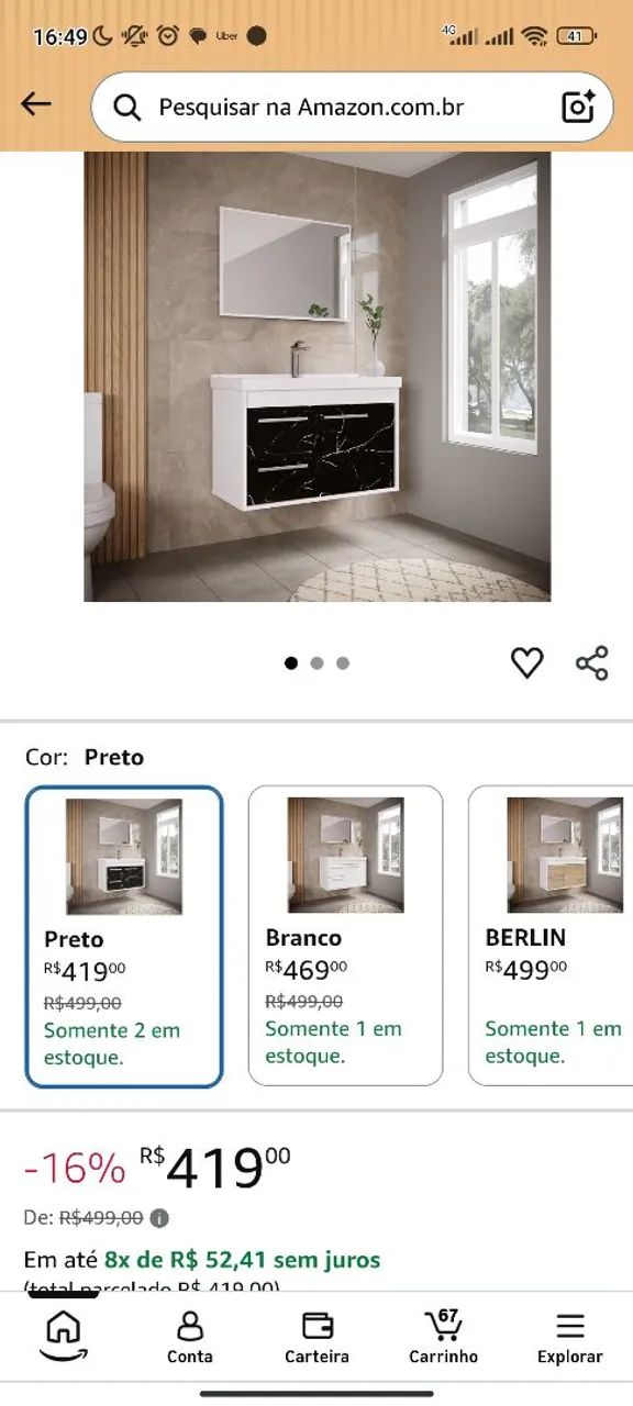 Gaveteiro para banheiro sem espelho ? - Foto 4