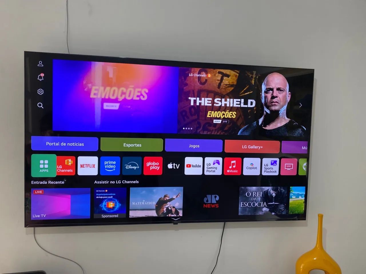 Vendo tv LG 65 polegadas  - Foto 3