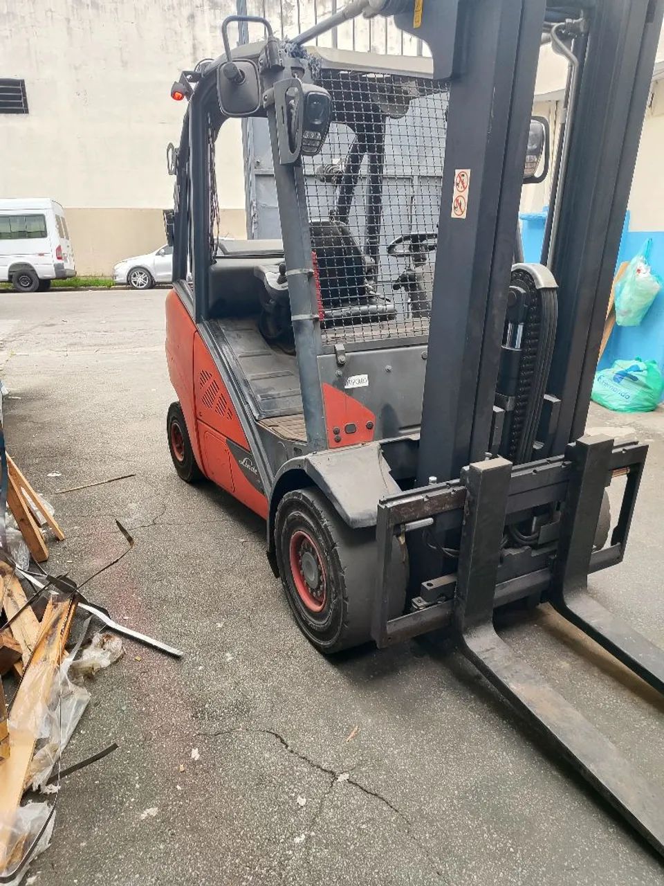 Empilhadeira Linde para 3500 kgs  - Foto 5