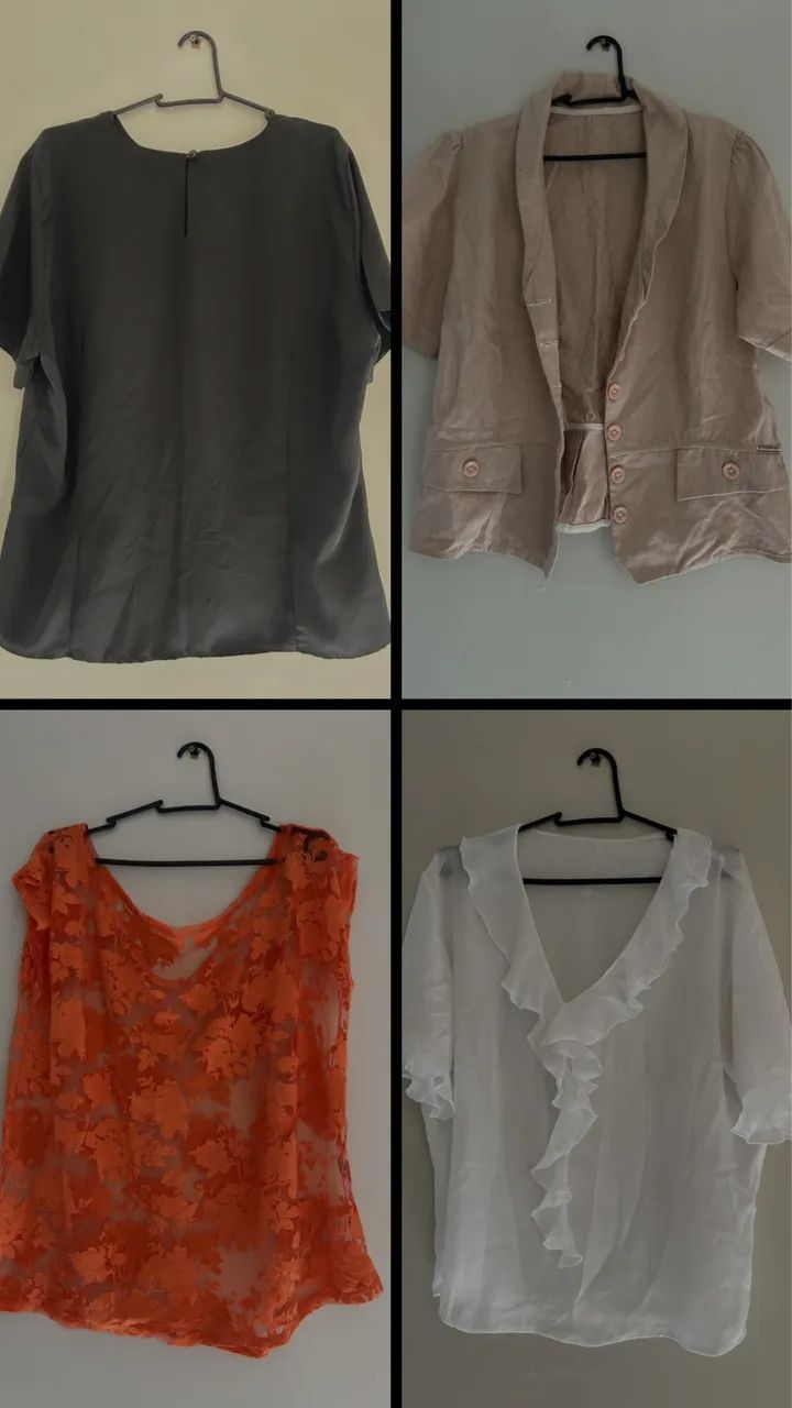 Blusinhas novas e usadas  - Foto 5