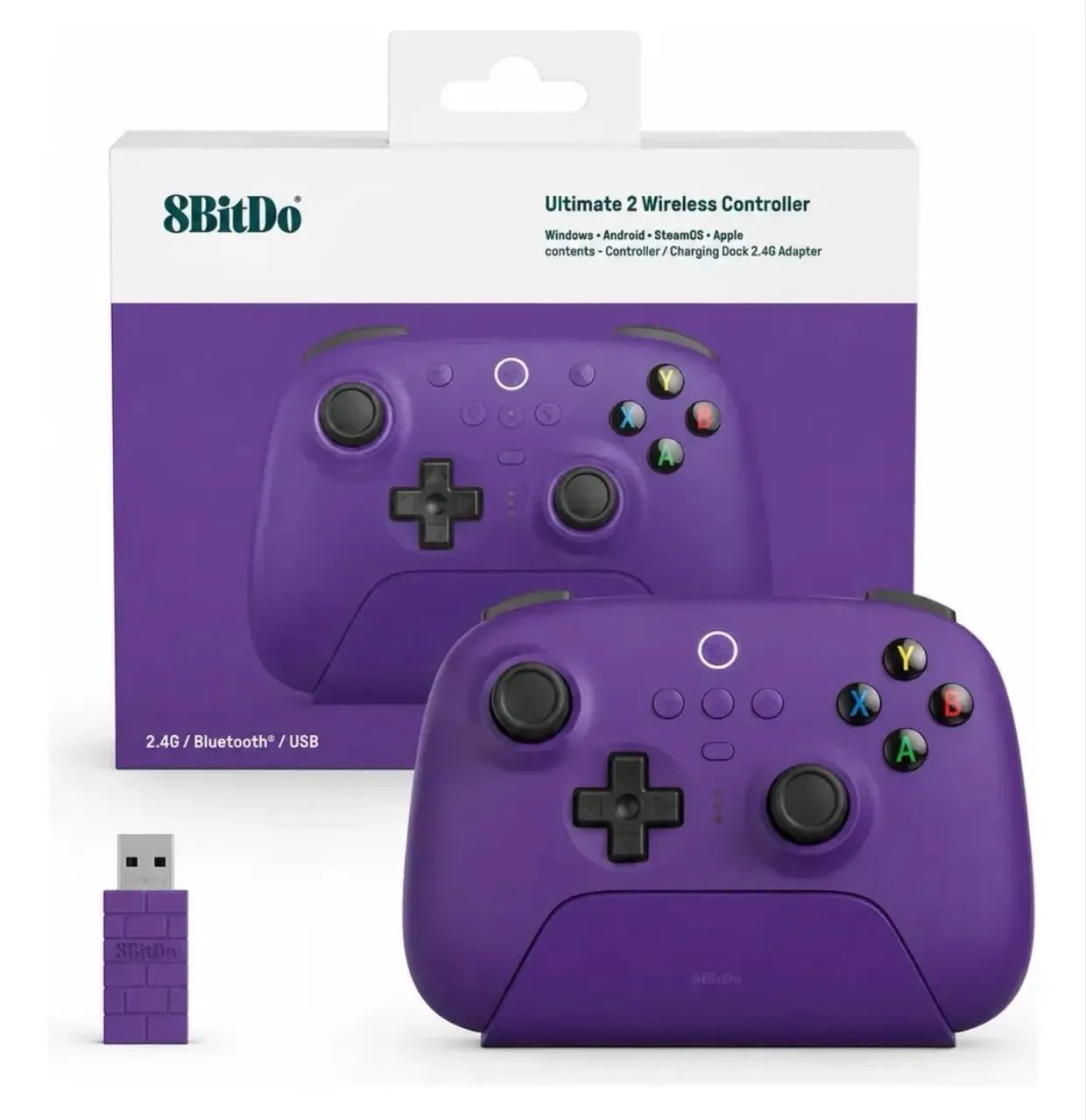 Controle 8bitdo Ultimate 2 Wireless Compatível Switch