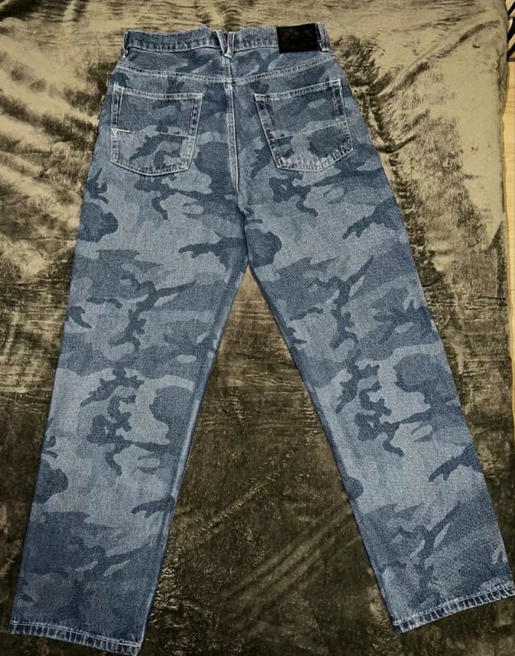 CALÇA VANS CHECK 5 LOOSE CAMO PRINTED DENIM PANT - Foto 2
