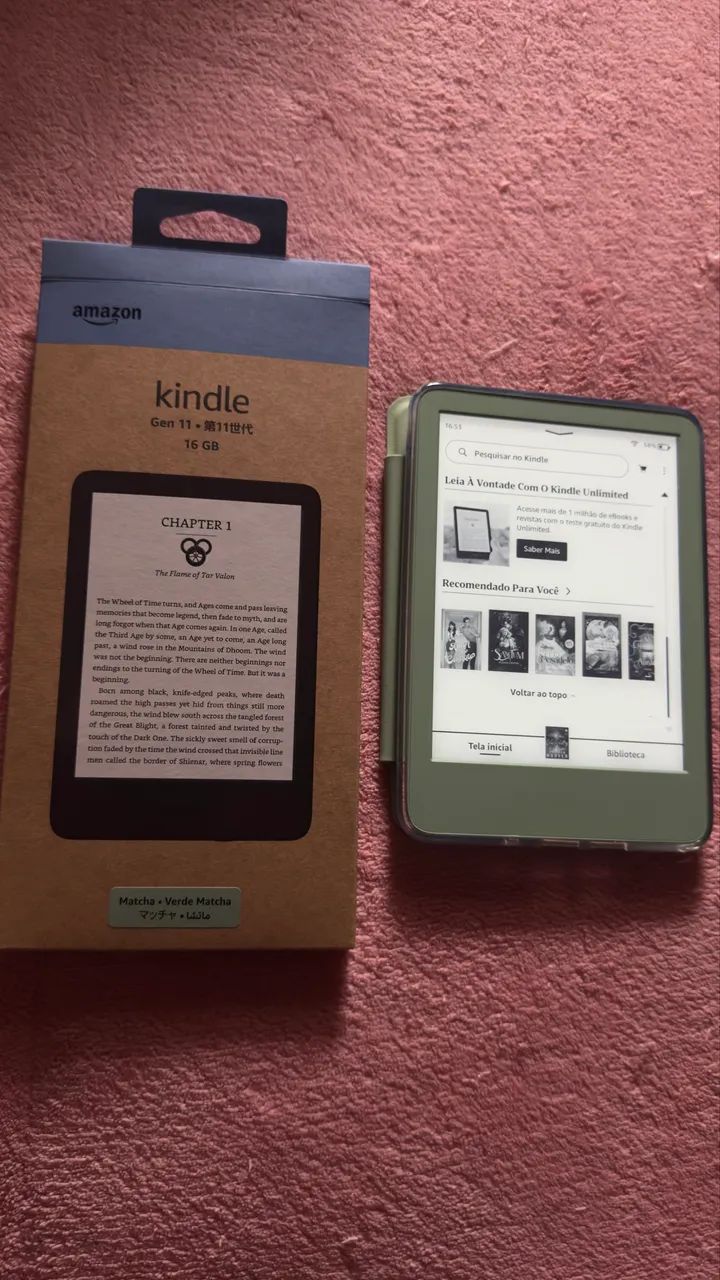 Kindle 11º geração cor Matcha 16GB  - Foto 2