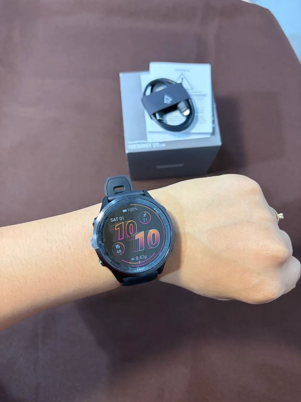 Garmin Forerunner 570/ 47 mm - NOVO - Foto 2