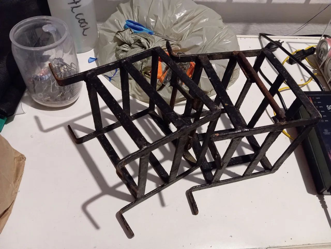 2 grades de ferro para câmera - Foto 2