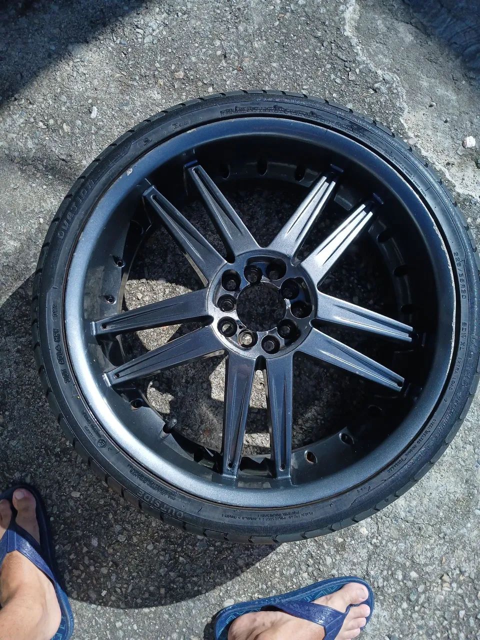 Rodas Aro20 com pneus - Foto 5