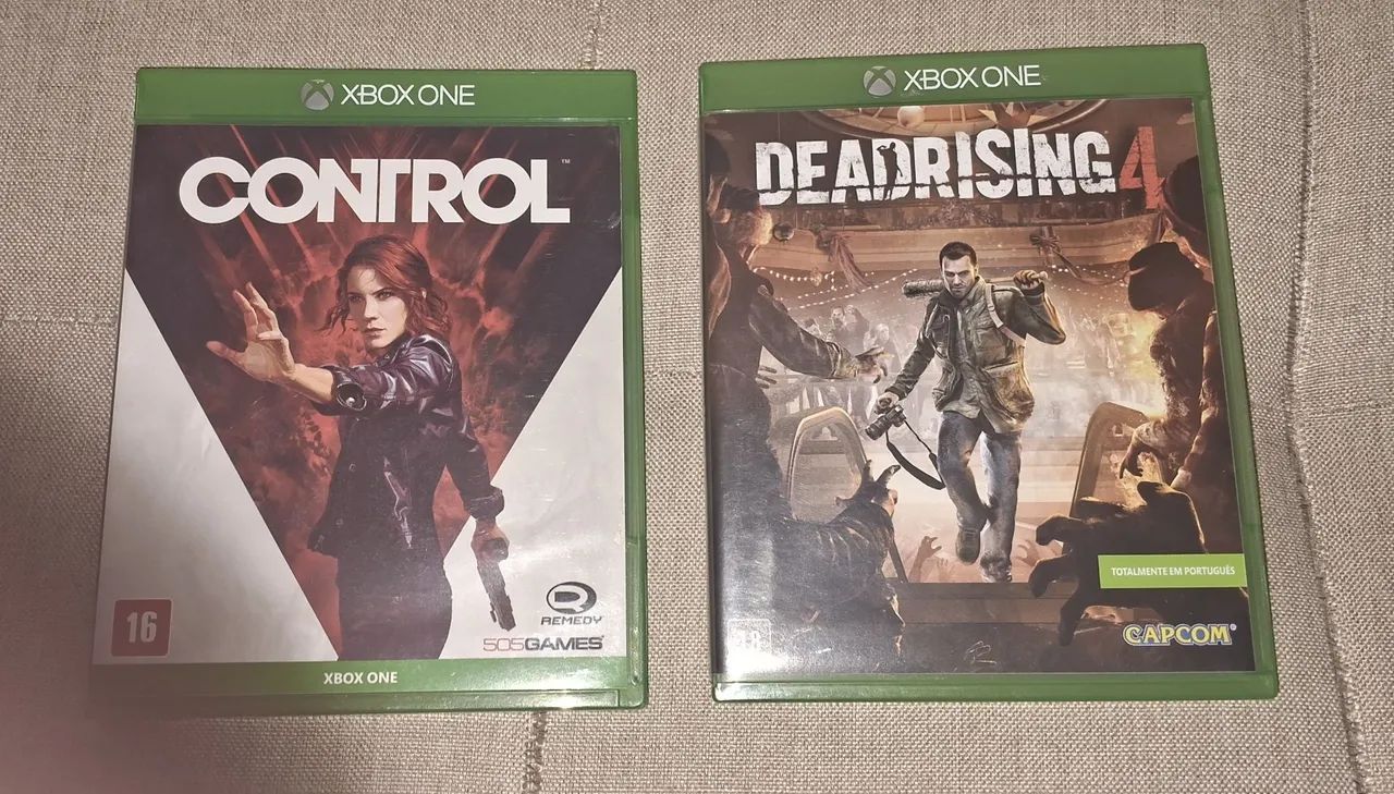 Control e Dead Rising 4 Xbox One 