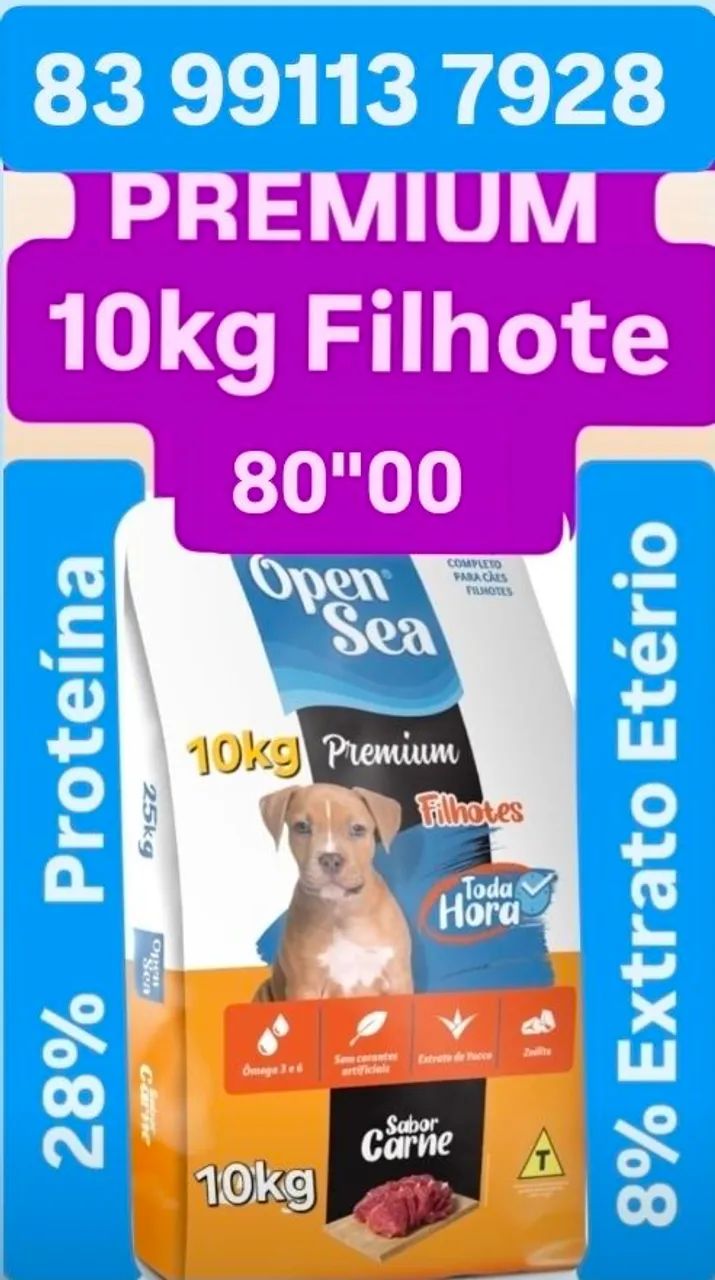 *PROMOÇÃO* RAÇÃO OPEN SEA  - Foto 2