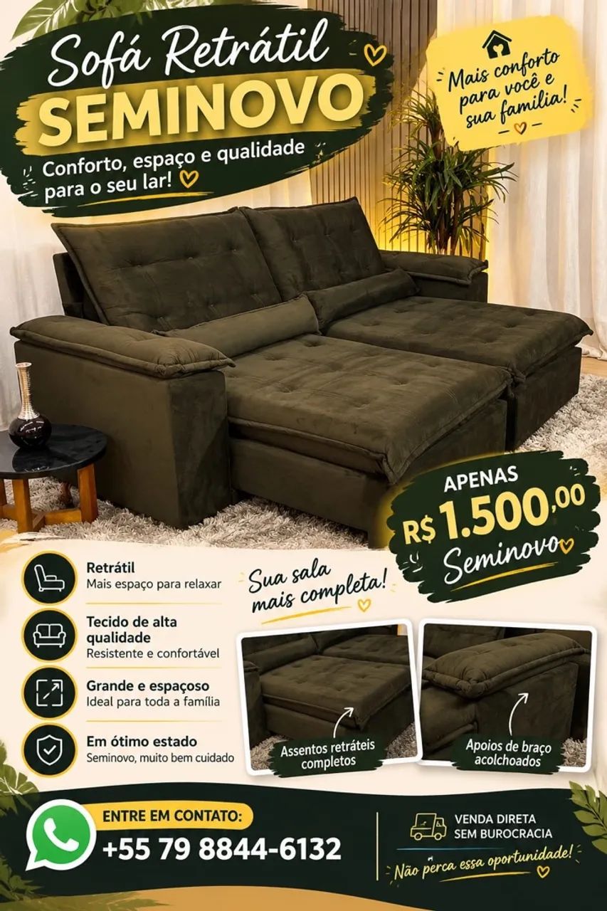 Sofá novo