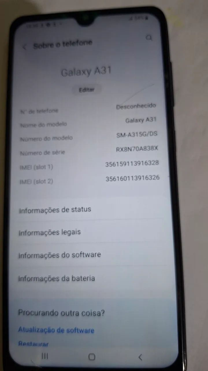 A31 para retirada de peças  - Foto 2