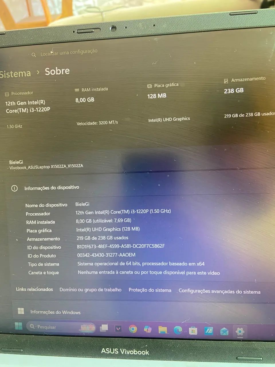 Notebook asus vivobook 15  - Foto 3