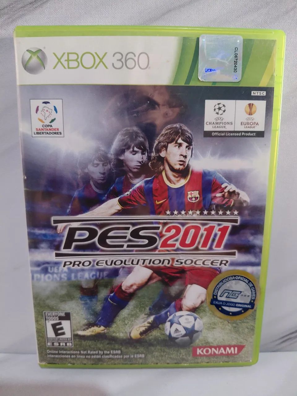 Jogo xbox 360 pes 2011