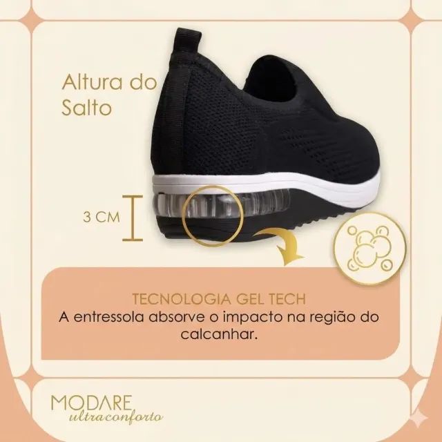 Tênis ultraconforto Modare - Foto 4