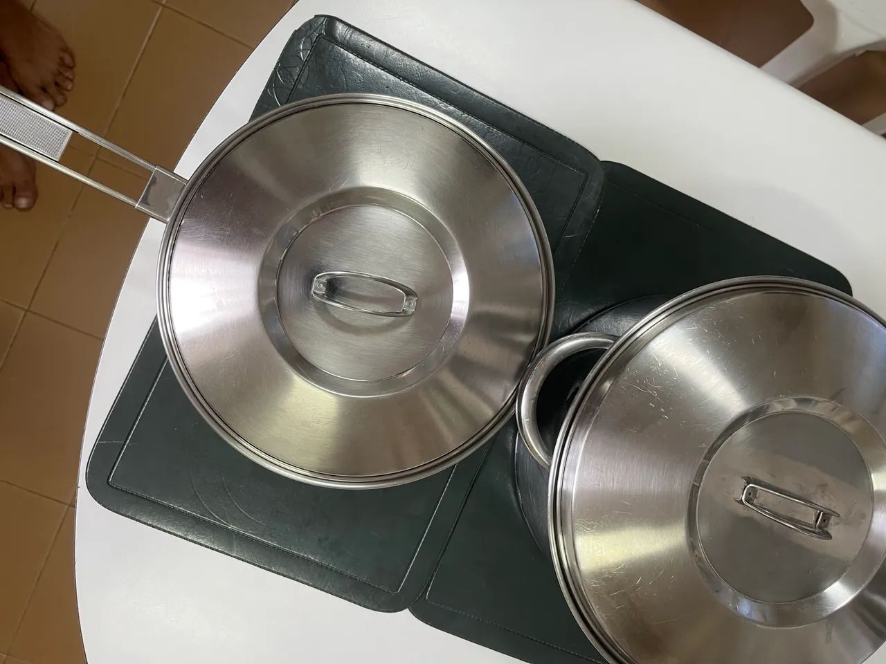 Panela Tramontina inox fundo triplo - Foto 2