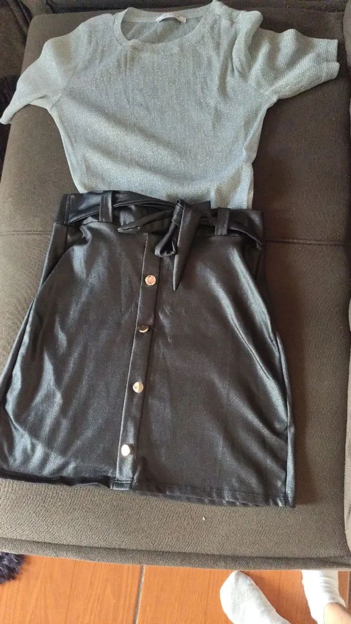Kit saia e blusa 