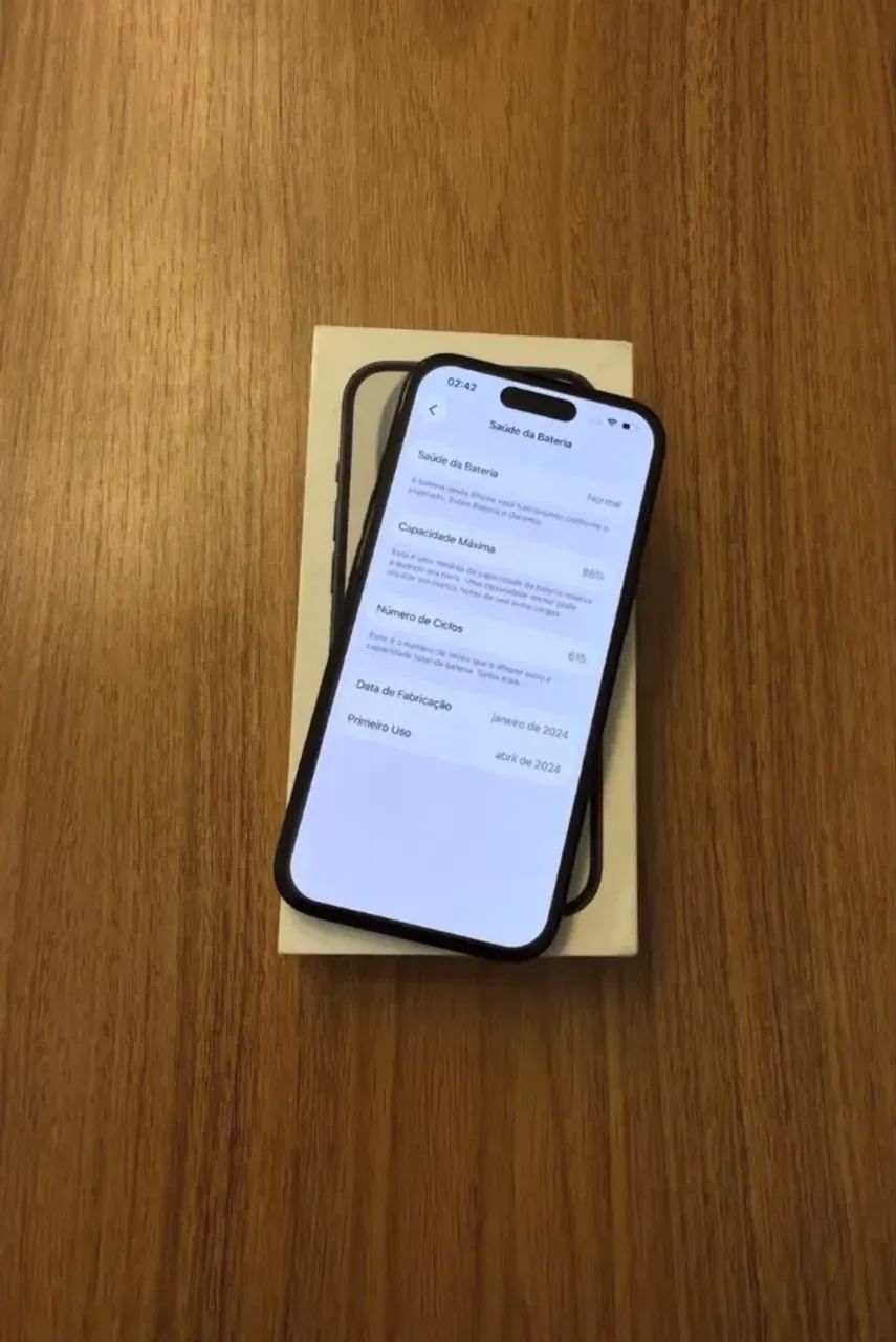 IPHONE 15 128GB / SAÙDE 87% ORIGINAL