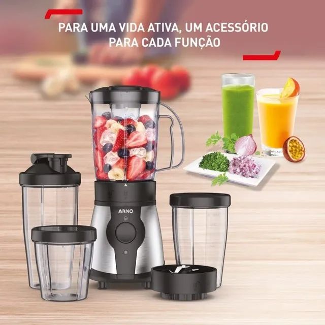 Liquidificador Actimix To Go Com NOVO Jarra Portátil Limpa Fácil