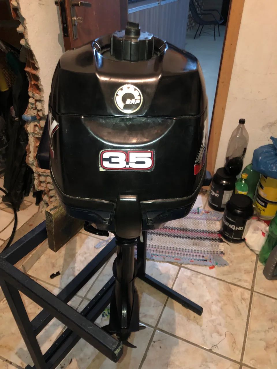 Motor de popa,  3.5 HP 4 tempo mercury - Foto 4