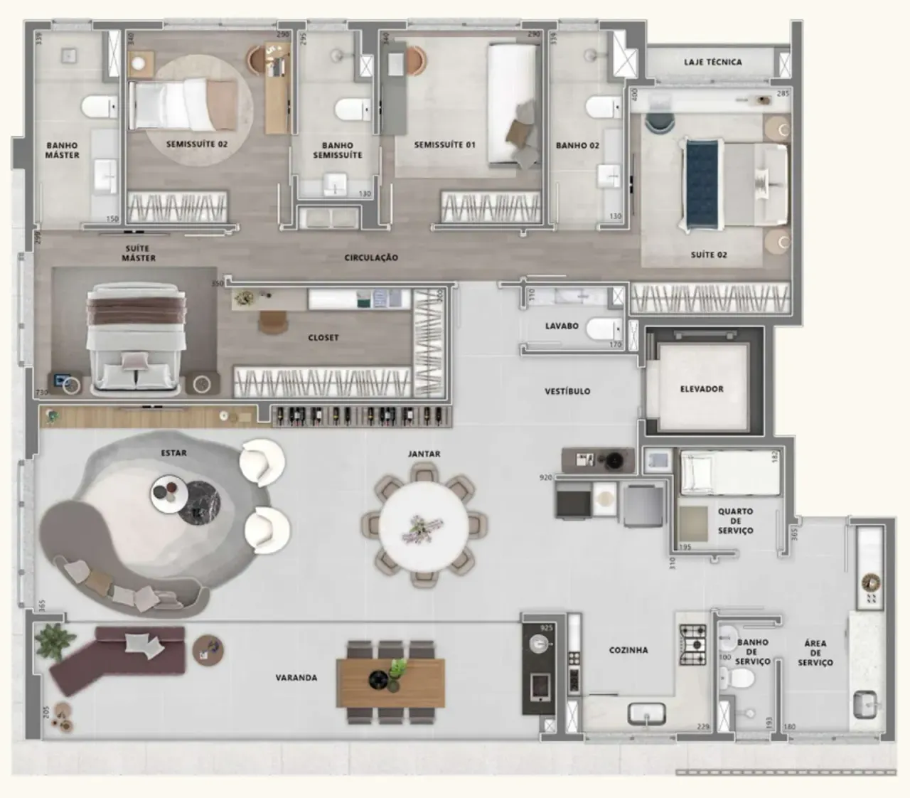 PLANTA 174m²