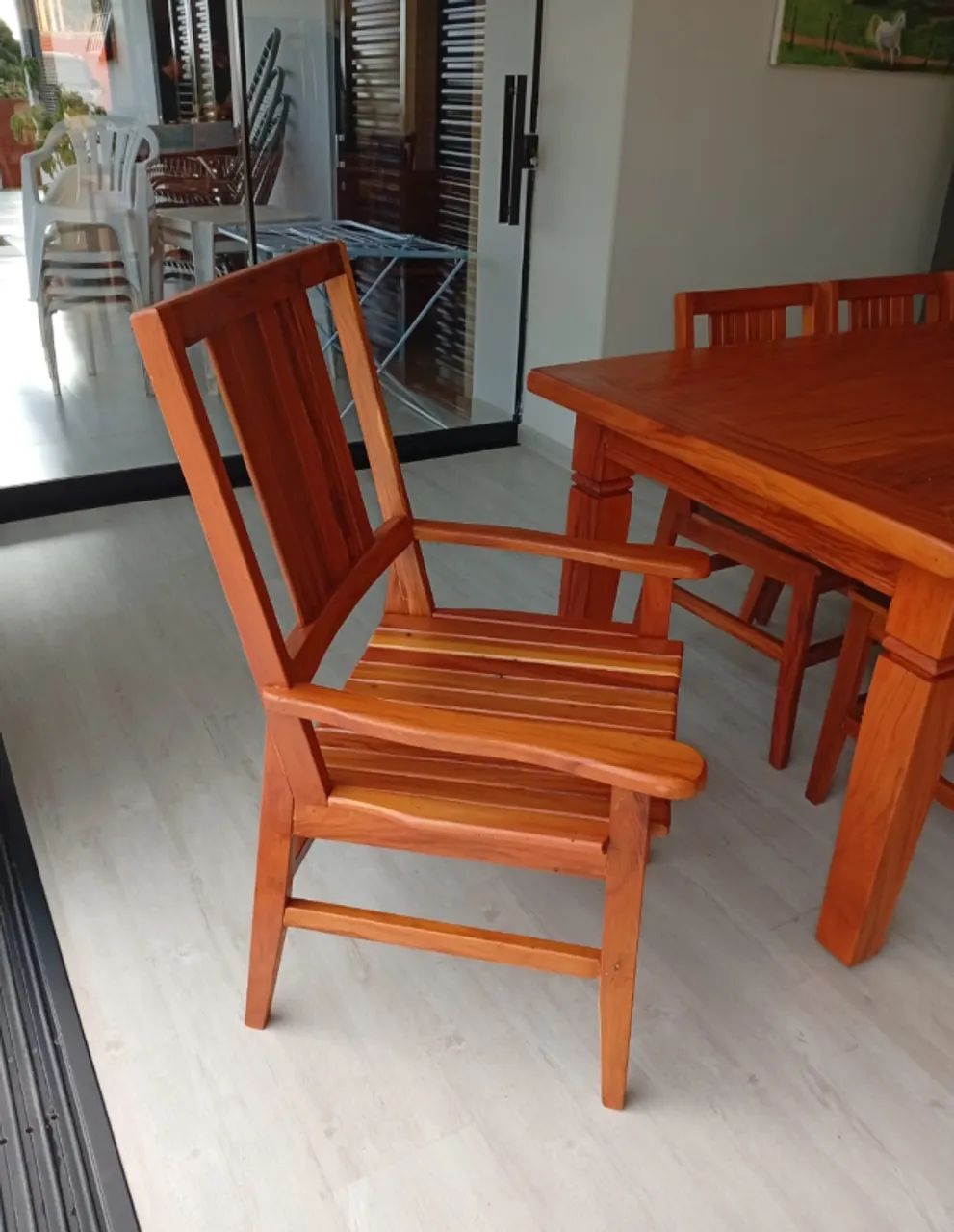 Conjunto Mesa de jantar mineira com cadeiras  - Foto 3