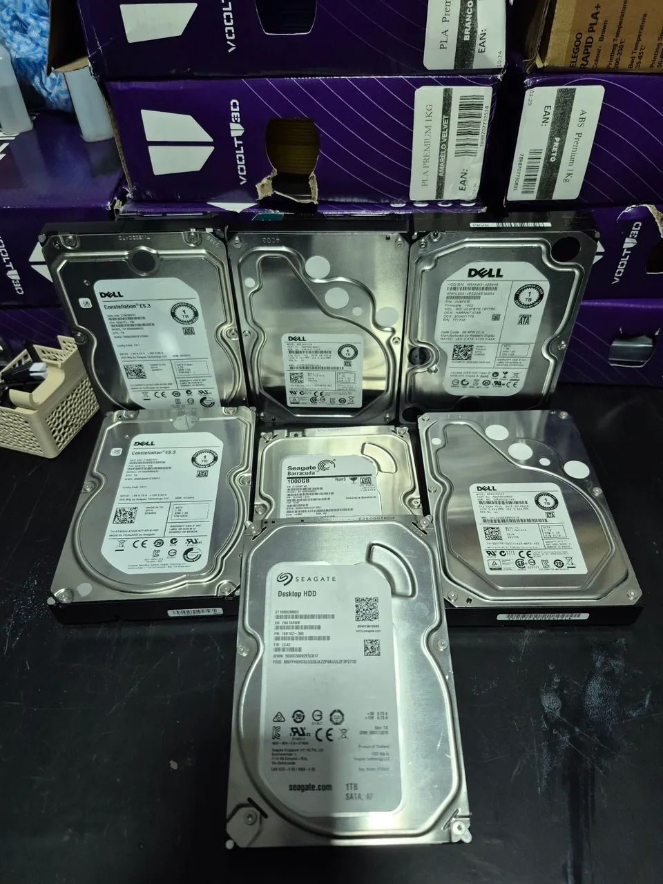 7 HDD 1TB 