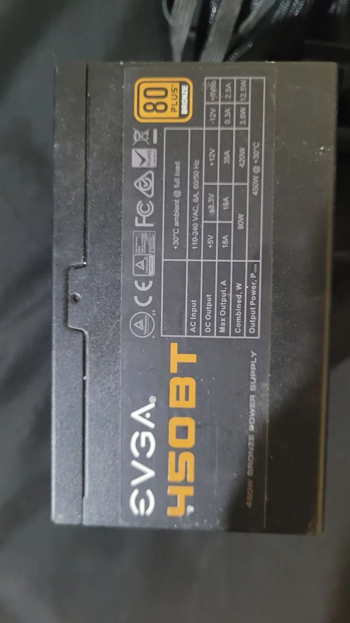 Fonte Evga 450w  - Foto 2