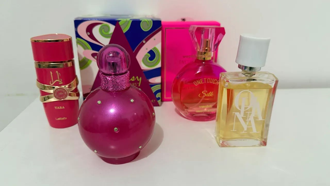 Kit 4 perfumes 